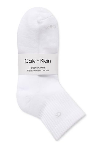 Pack Blanco De 3 Medias Cushion Calvin Klein Calvin Klein