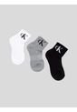 Pack Negro De 3 Medias Archive Logo Calvin Klein de Calvin Klein