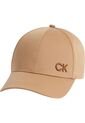 Gorra Beige Con Monograma Bordado Calvin Klein de Calvin Klein