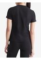 Camiseta Manga Corta Mujer Negro Calvin Klein de Calvin Klein