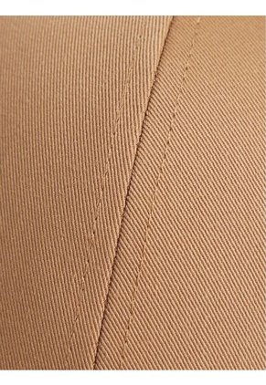 Gorra Beige Con Monograma Bordado Calvin Klein