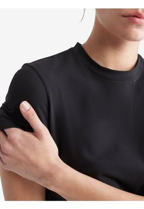 Camiseta Manga Corta Mujer Negro Calvin Klein