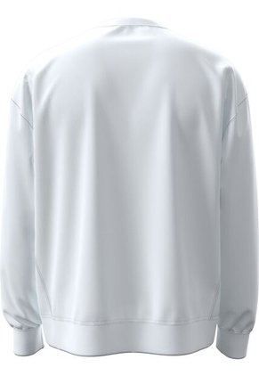 Buzo Blanco Con Logo Gráfico Calvin Klein