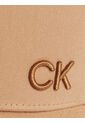 Gorra Beige Con Monograma Bordado Calvin Klein de Calvin Klein