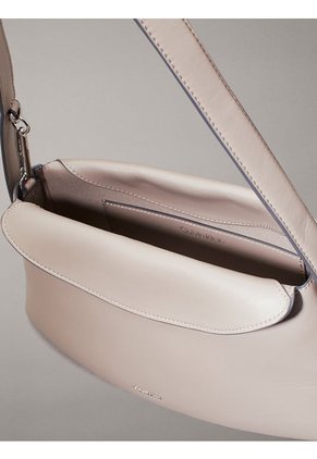 Bolso Gris De Hombro Soft Sculpt Calvin Klein