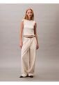 Saco Blanco Tejido Sin Mangas Con Cuello Redondo Calvin Klein de Calvin Klein