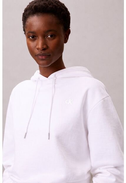 Buzo Blanco Con Capota - Archive Calvin Klein