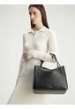 Bolso Negro Shopper Soft Sculpt Calvin Klein de Calvin Klein