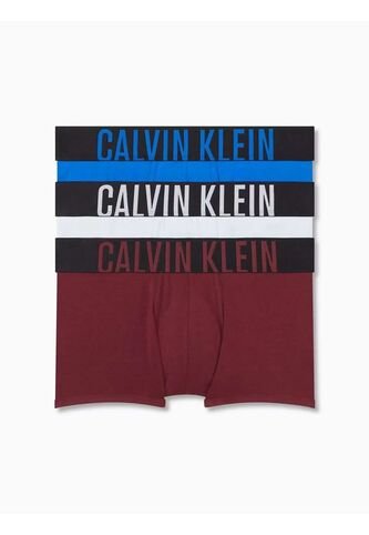 Pack De 3 Boxer Azul Low Rise Trunk En Algodón Calvin Klein Calvin Klein