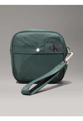 Bolso Verde Cruzado 2 En 1 Plegable Calvin Klein