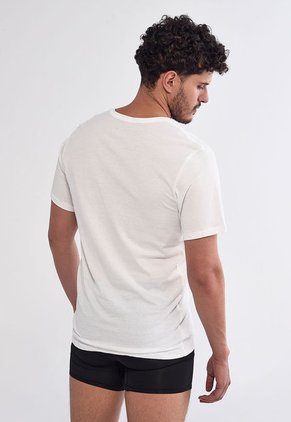 Camiseta x3 Calvn Klein Blanco