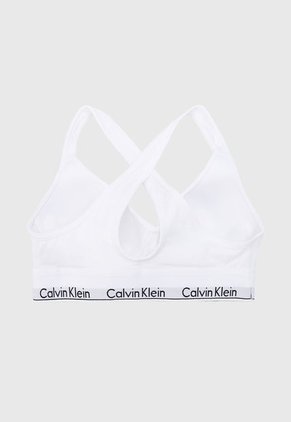 Bralette Blanco-Negro-Gris Calvin Klein