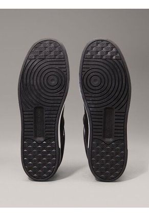 Tenis Multicolor Basket De Cuero Calvin Klein