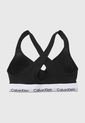 Bralette Negro-Blanco Calvin Klein de Calvin Klein