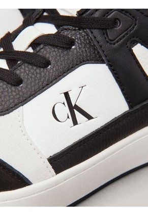 Tenis Multicolor Basket De Cuero Calvin Klein