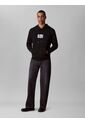 Buzo Negro De Felpa Con Monograma Calvin Klein de Calvin Klein