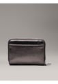 Billetera Gris Con Cremallera Metálica En El Contorno Calvin Klein de Calvin Klein