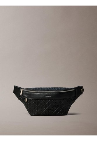 Canguro Negro Con Monograma Grabado Integral Calvin Klein Calvin Klein