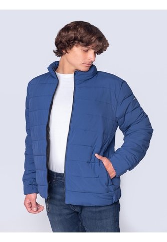 Chaqueta Azul Stretch Con Cremallera Calvin Klein Calvin Klein