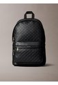 Morral Negro Con Monograma Grabado Integral Calvin Klein de Calvin Klein