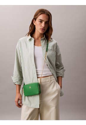 Bolso Verde Camera Minimal Mono Calvin Klein