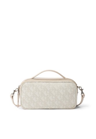 Bolso Marfil Camera Con Doble Cremallera Calvin Klein Calvin Klein