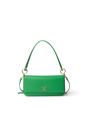 Bolso Verde De Hombro Minimal Monograma Calvin Klein