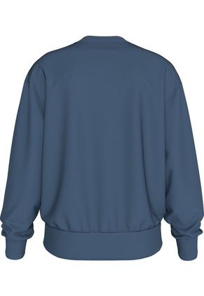 Saco Azul Con Logo Tape Calvin Klein