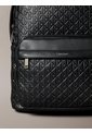 Morral Negro Con Monograma Grabado Integral Calvin Klein de Calvin Klein
