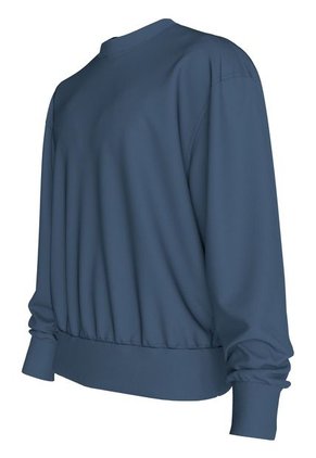 Saco Azul Con Logo Tape Calvin Klein