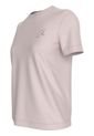 Camiseta Rosada Con Logo Bordado Calvin Klein de Calvin Klein