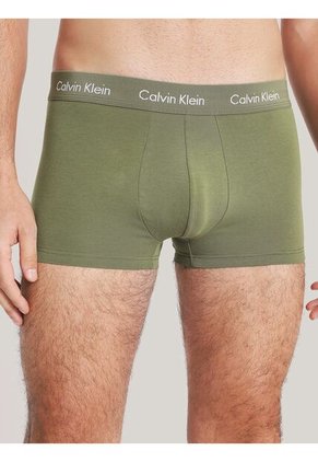 Pack Negro De 3 Boxer Trunk - Cotton Strech Calvin Klein