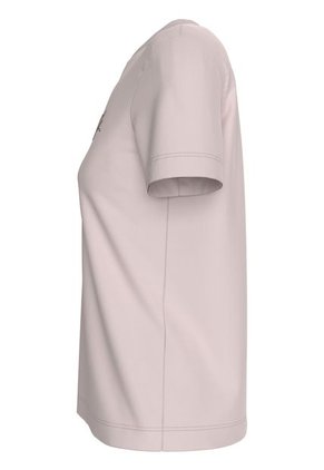 Camiseta Rosada Con Logo Bordado Calvin Klein