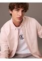 Camiseta Blanca Embroidered CK Shield Crewneck Calvin Klein de Calvin Klein
