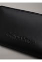 Billetera Negra Grande Con Cremallera En El Contorno RFID Calvin Klein de Calvin Klein
