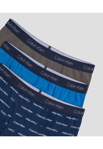Pack Azul De 3 Bóxers Brief Para Niño Calvin Klein Calvin Klein
