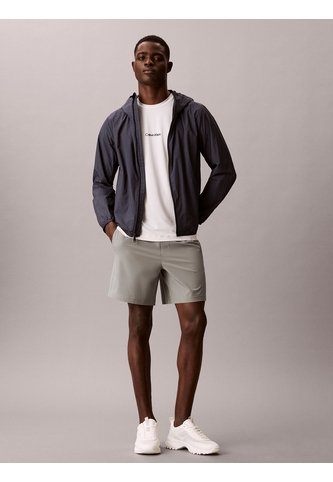 Pantaloneta Gris Woven En Tejido Plano Calvin Klein Calvin Klein
