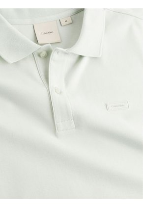 Polo Verde Slim De Algodón Para Hombre Calvin Klein