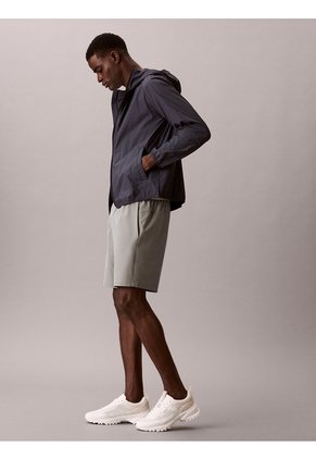 Pantaloneta Gris Woven En Tejido Plano Calvin Klein