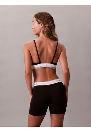 Bóxers Negro Suelos Largos - Icon Cotton Modal Calvin Klein