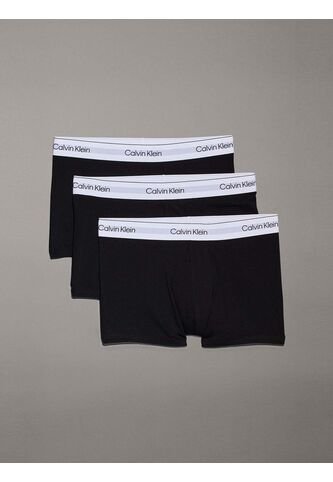 Pack Negro De 3 Bóxers Trunk - Icon Cotton Stretch Calvin Klein Calvin Klein