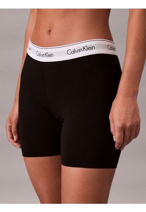 Bóxers Negro Suelos Largos - Icon Cotton Modal Calvin Klein