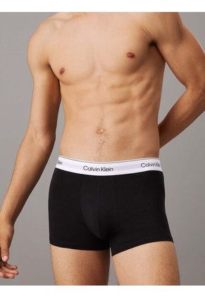 Pack Negro De 3 Bóxers Trunk - Icon Cotton Stretch Calvin Klein