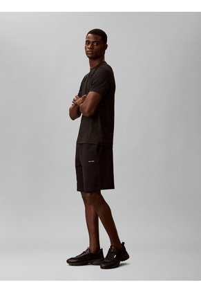 Pantaloneta Negra De Nano Standard Logo Calvin Klein