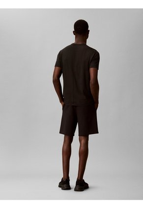 Pantaloneta Negra De Nano Standard Logo Calvin Klein