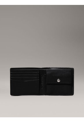 Billetera Con Diferentes Compartimentos En Cuero Calvin Klein