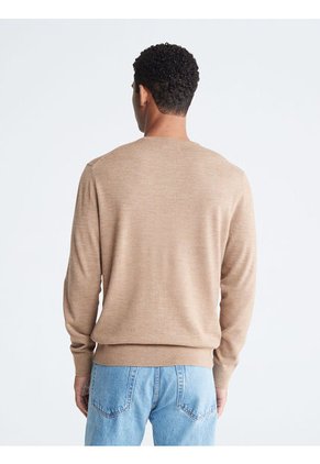 Saco Merino Con Cuello Redondo Calvin Klein