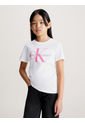 Camiseta Niño Blanca Unisex Con Logo Calvin Klein de Calvin Klein