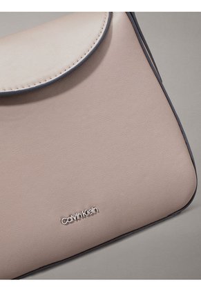 Bolso Gris De Mano Pequeño Calvin Klein