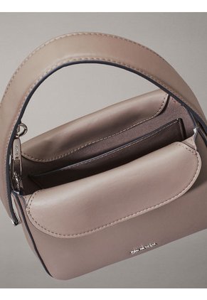 Bolso Gris De Mano Pequeño Calvin Klein